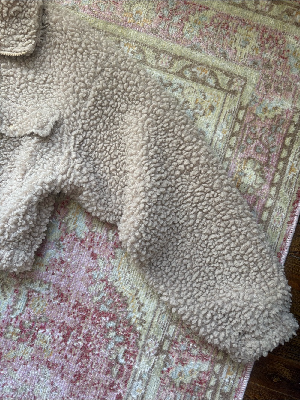 Sadie & Sage \\ teddy zip up jacket - Picture 4 of 8